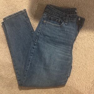 Old Navy Women's Straight Leg Jeans - Blue Wash